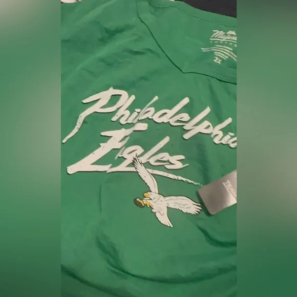 NFL Philadelphia Eagles Green Women's Sweatshirt - Picture 3 of 14